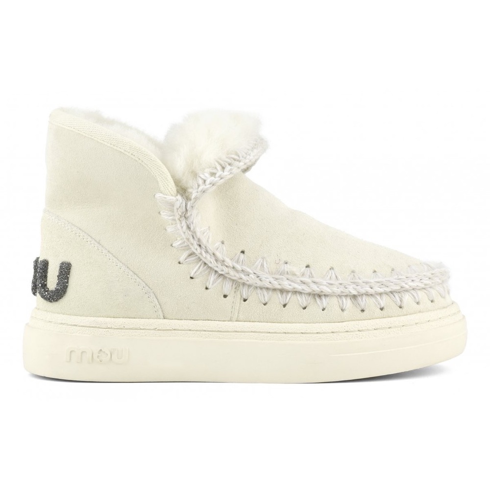 MOU eskimo sneaker bold glitter logo
